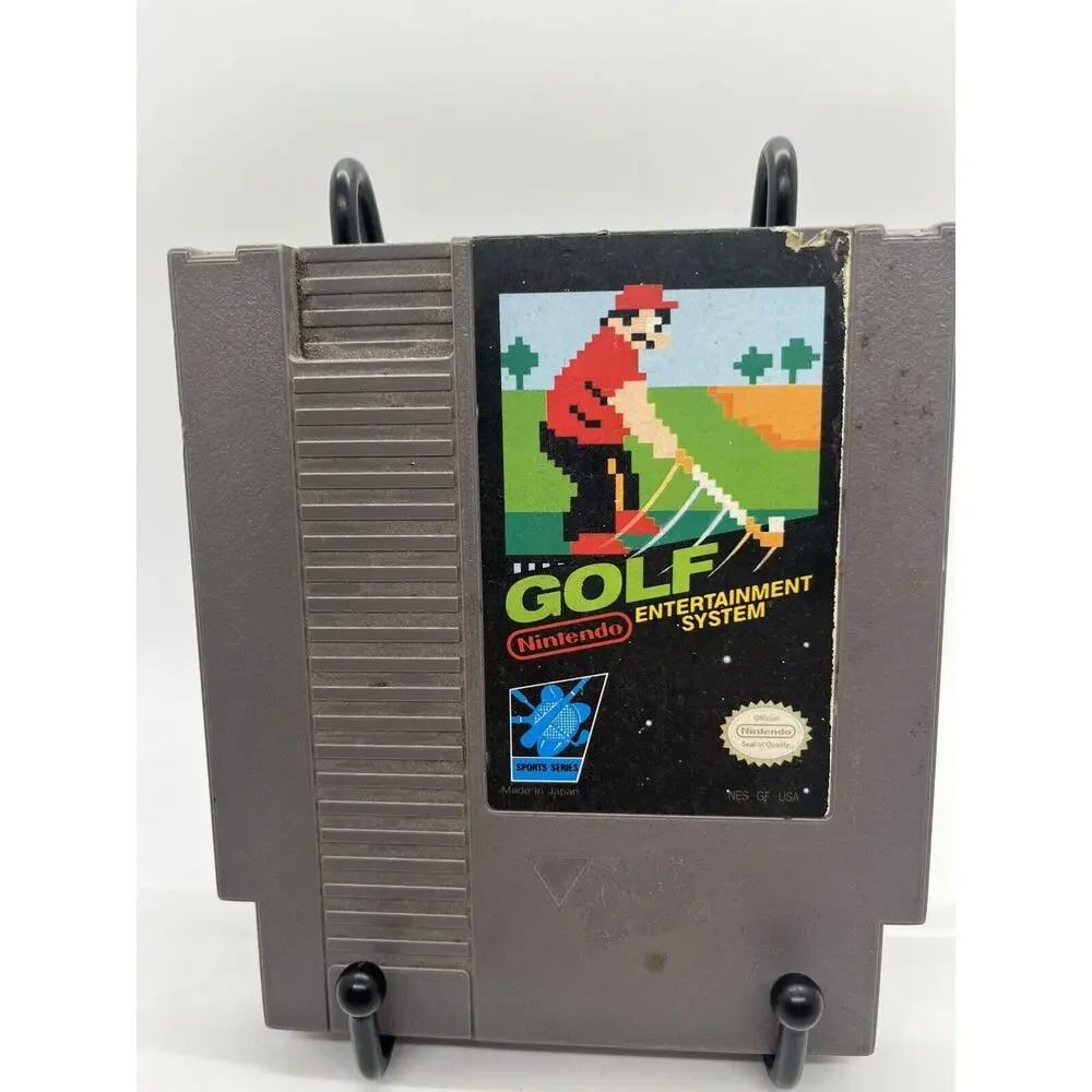 Golf (Black Label) - Authentic Nintendo NES Game - Tested & Works - Picture 2 of 6